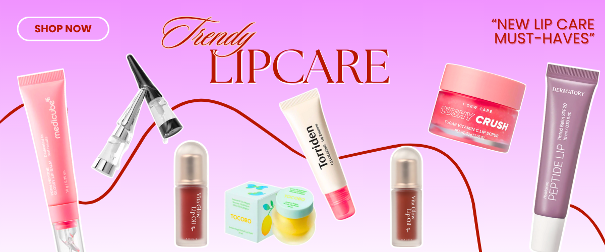Trending new Lip care products Banner