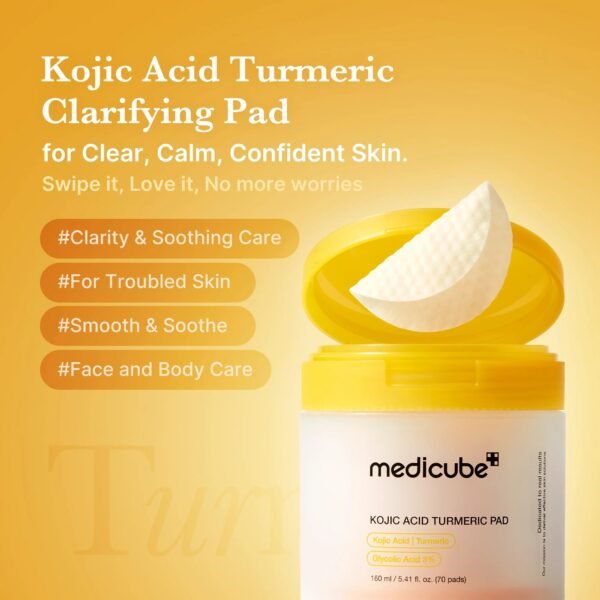 Medicube Kojic Acid Tumeric Toner Pad - Image 5