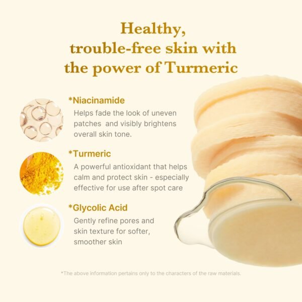 Medicube Kojic Acid Tumeric Toner Pad - Image 4