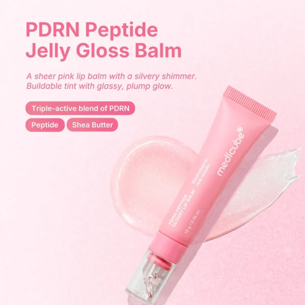 Medicube PDRN Peptide Glossy Lip Balm 10g - Image 3