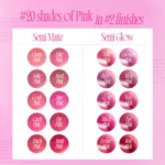 fwee Pink Obsession Stay Fit Lip Tint – Lychee Pink G09 - Image 2