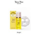 MenoKin 30 Seconds Quick Bubble Mask #BRIGHT 95mL