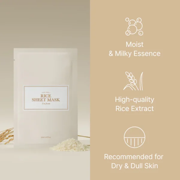 Imfrom Rice Sheet Mask (clearance) - Image 2