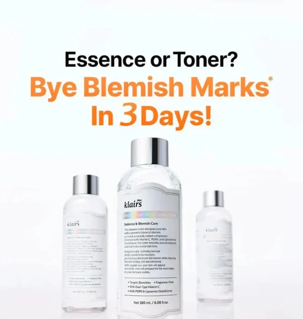Klairs Freshly Juiced Vitamin Essence Toner - Image 3
