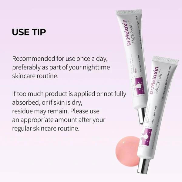 Dr. Melaxin FacePhalt Tightening Cream 50g - Image 2
