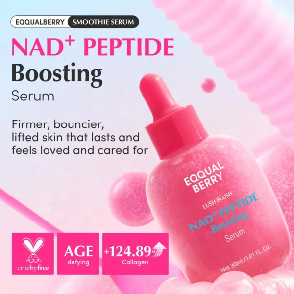 Eqqualberry NAD+ Peptide Boosting Serum 30mL - Image 3