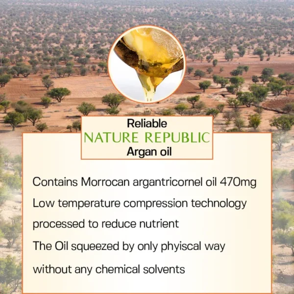Nature Republic ARGAN Essential Deep Care Hair Pack - Image 3