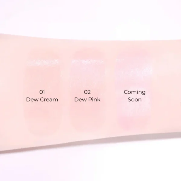 WakeMake Sheer Glow Liquid Highlighter Set Shade 02 Dew Pink - Image 3