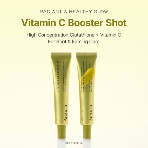 Arencia Vitamin C Booster Shot | Korean Vitamin C + Glutathione Serum for Dark Spots, Acne Scars & Glass Skin - Image 3