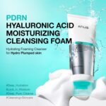 Anua PDRN Hyaluronic Acid Moisturizing Cleansing Foam 150ml - Image 2
