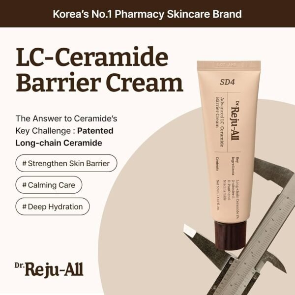 Dr. RejuAll Advanced LC Ceramide Barrier Cream Korean Pharmacy - Image 3