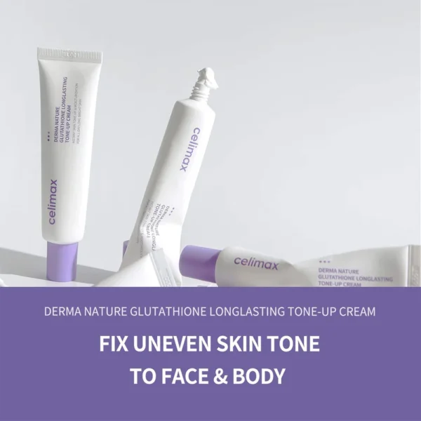 celimax Derma Nature Glutathione Long lasting Tone Up Cream 35ml - Image 2