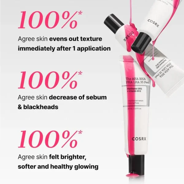 COSRX The AHA BHA PHA LHA 35 Peel 30ml - Image 2