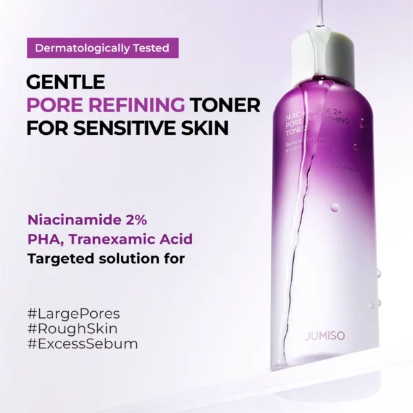 Jumiso Niacinamide 2+ Pore Smoothing Toner 205mL - Image 3