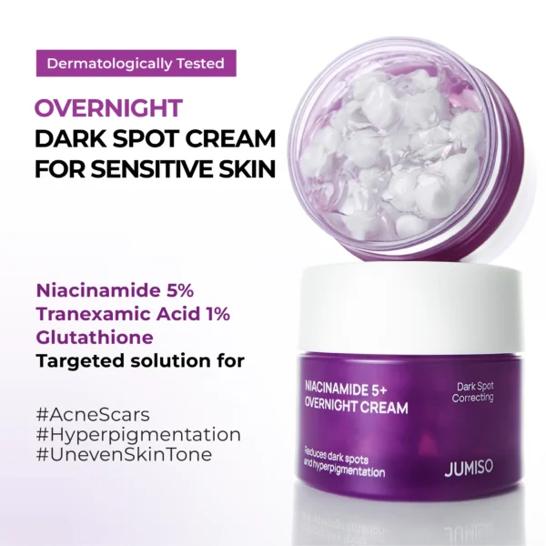 Jumiso Niacinamide 5+ Overnight Cream 50mL - Image 2