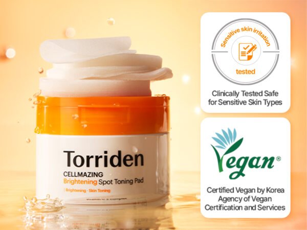 Torriden Cellmazing Vita C Brightening Toning Pad (70pads) - Image 2