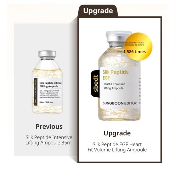 SUNGBOON EDITOR Deep Collagen Silk Peptide EGF Intensive Ampoule - Image 2