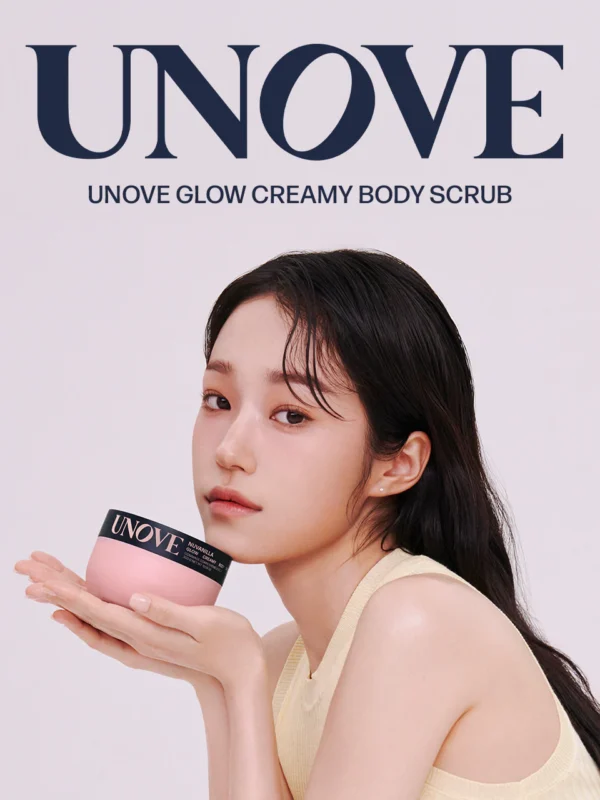 UNOVE Glow Creamy Body Scrub 300ml - Image 2