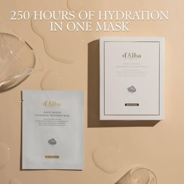 dAlba White Truffle Nourishing Treatment Mask Sheet - Image 2