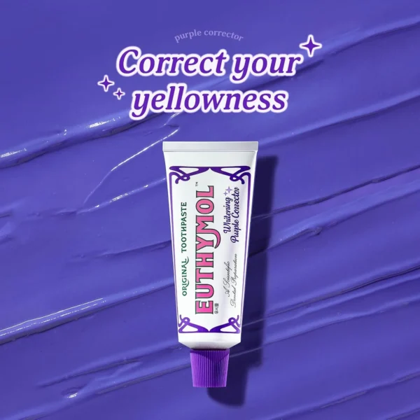 EUTHYMOL Whitening PURPLE Corrector Toothpaste 106g - Image 2