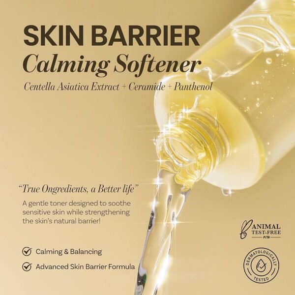 Ongredients Skin Barrier Calming Softener - Image 2