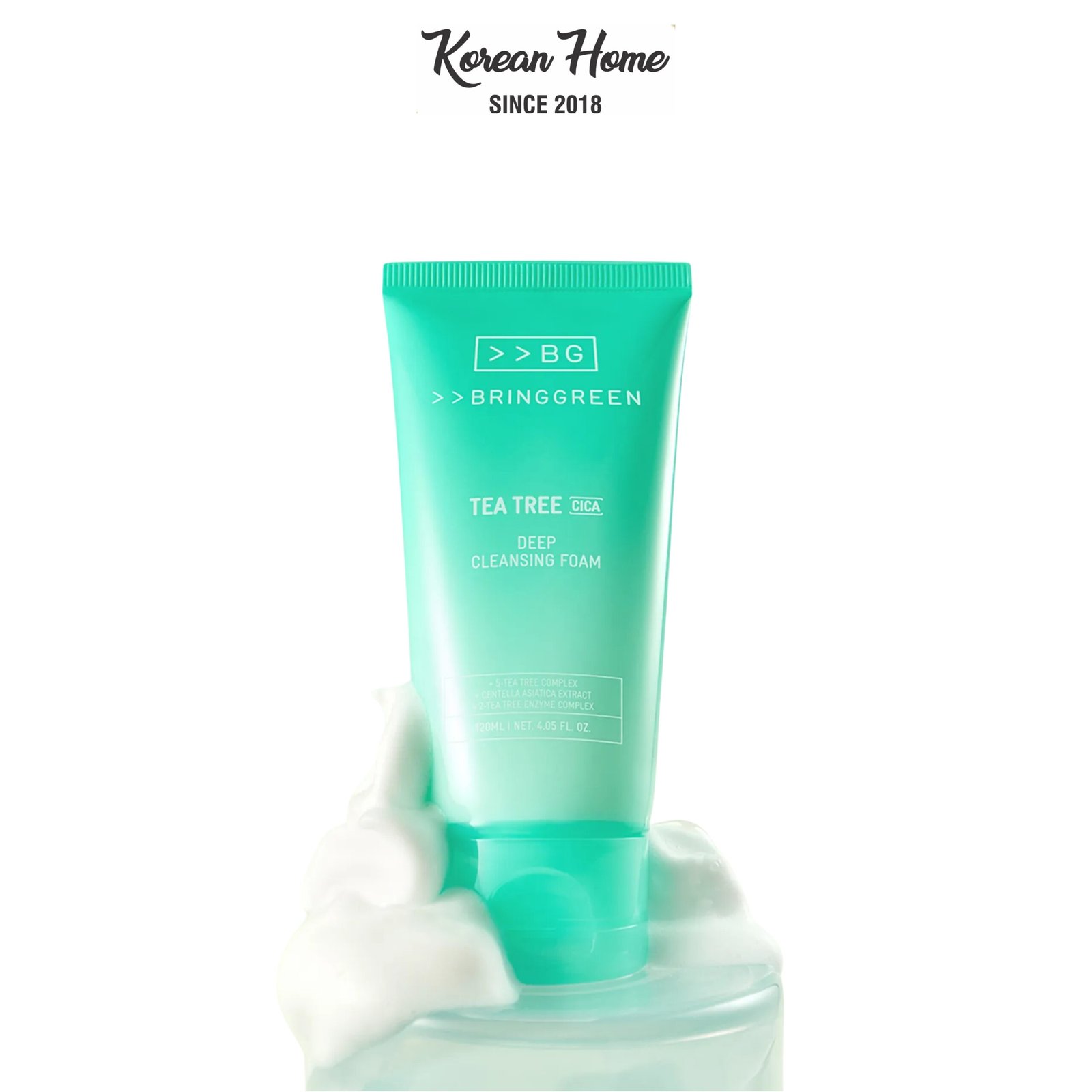 Bring Green Tea Tree Cica Deep Cleansing Foam Bring Green Tea Tree Cica Deep Cleansing Foam