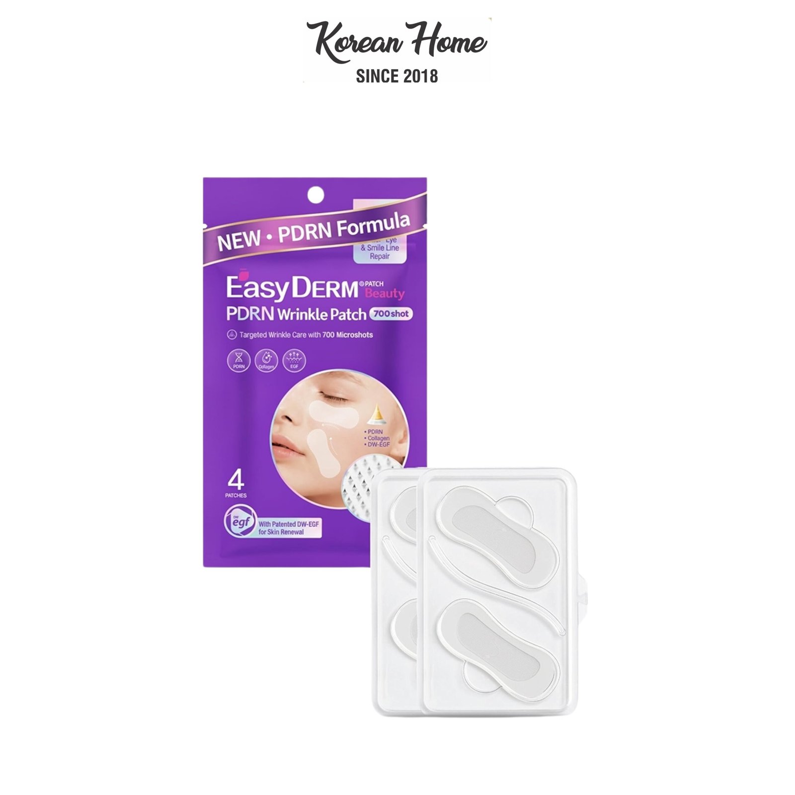Easyderm Beauty PDRN Wrinkle Patch 700 Shots Easyderm Beauty PDRN Wrinkle Patch 700 Shots