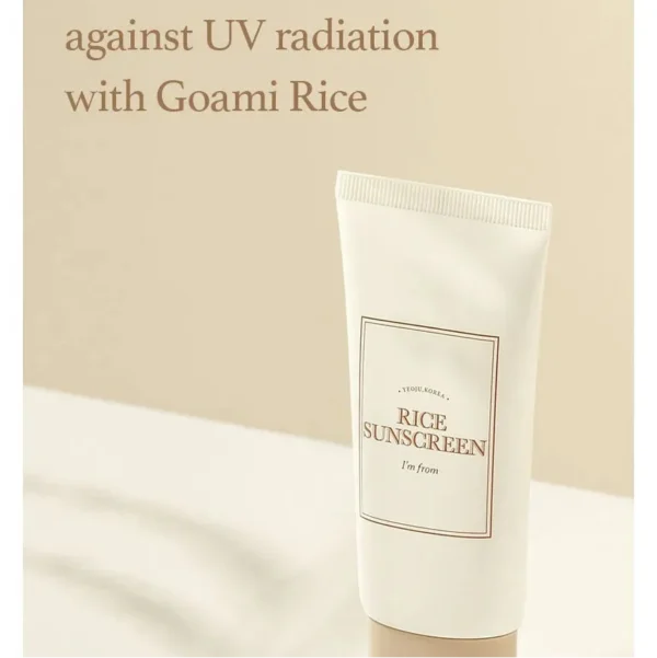 Imfrom Rice Sunscreen 50mL (clearance) - Image 3