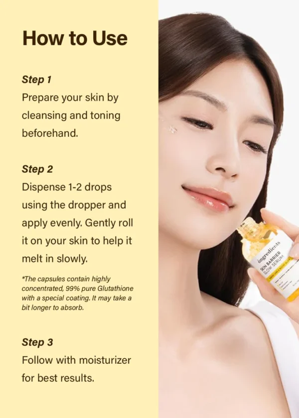 ongredients Skin Barrier Glow Serum 50mL - Image 4