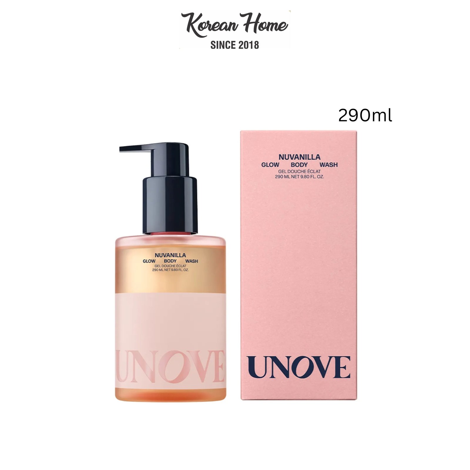 UNOVE Glow Body Wash Rosy Aura 290ml UNOVE Glow Body Wash Rosy Aura 290ml