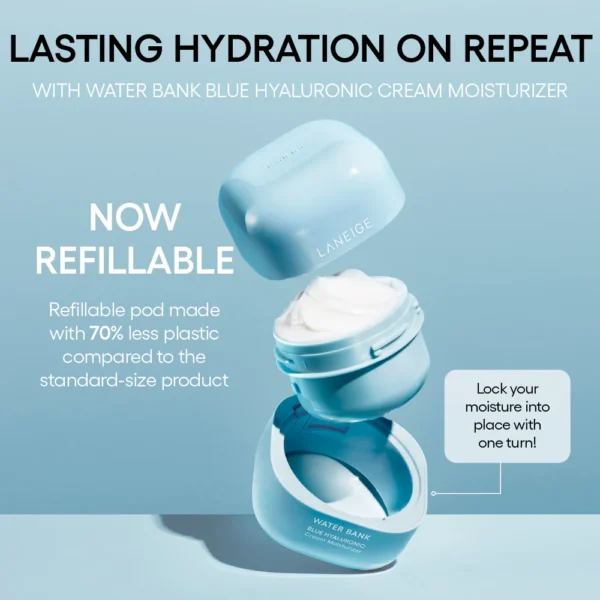 Laneige Water Bank Blue Hyaluronic Moisture Cream - Image 3