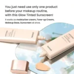 heimish Artless Glow Tinted Sunscreen Shine Beige SPF50+ PA+++ 40ml - Image 4