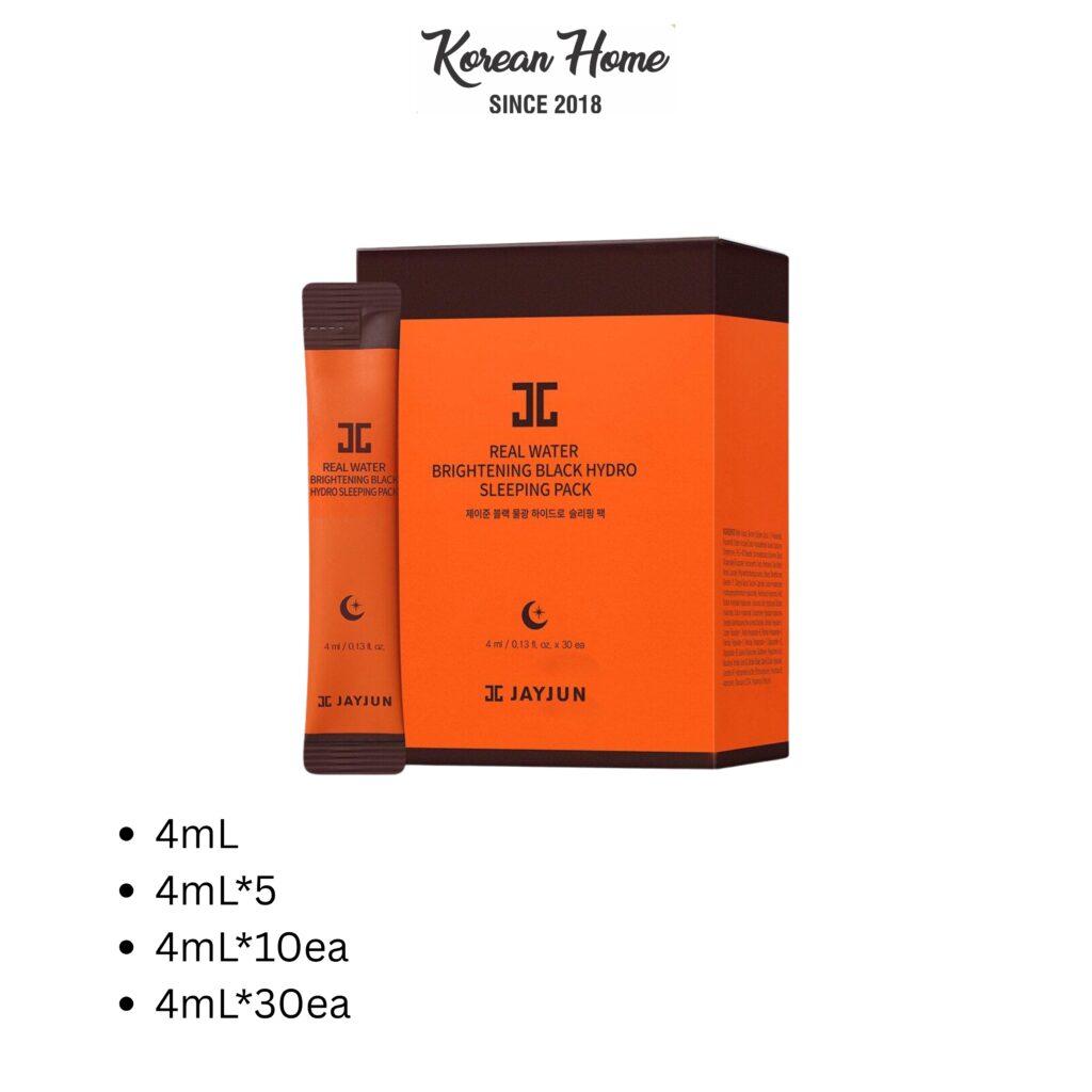 JAYJUN Real Water Brightening Black Hydro Sleeping Mask