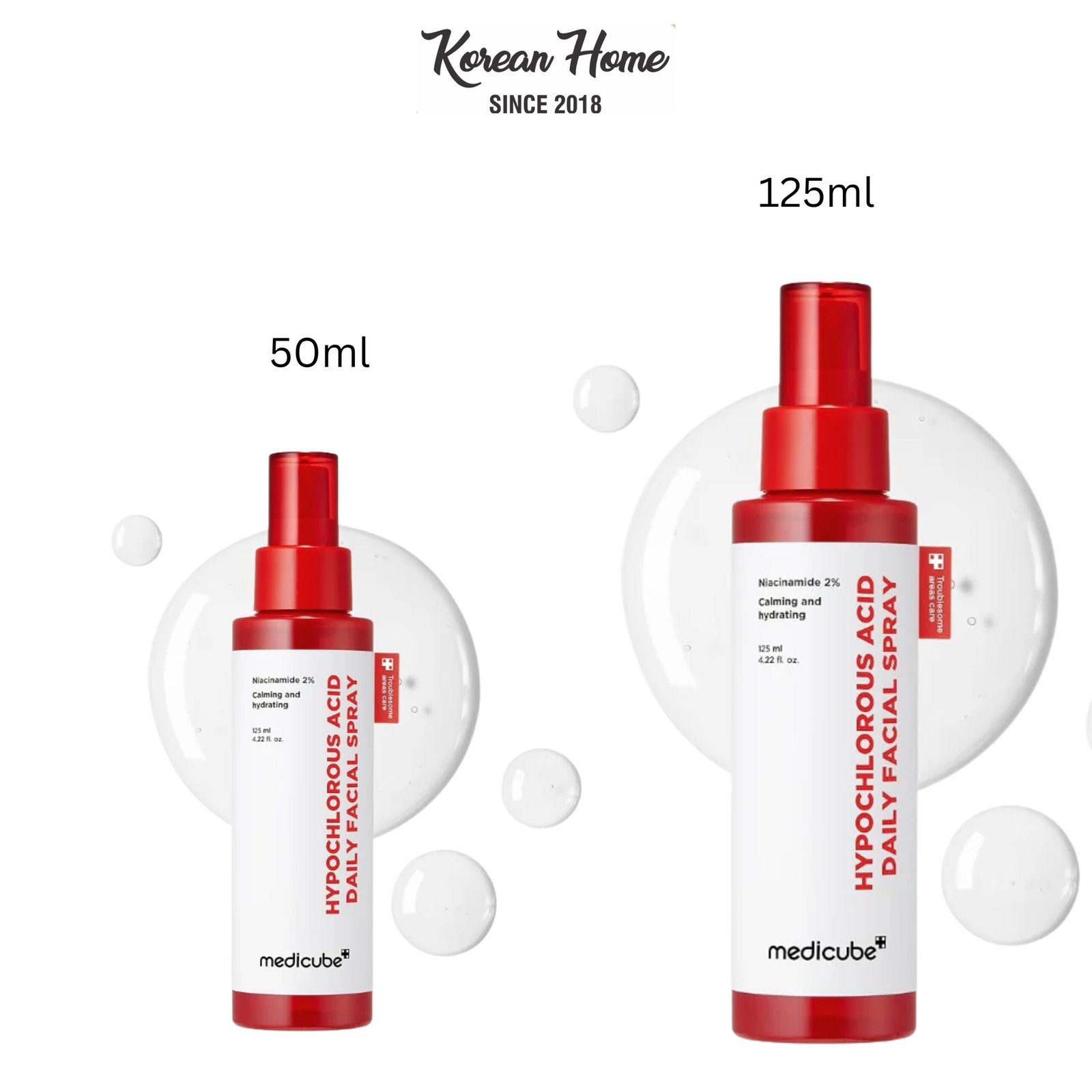 Medicube Hypochlorous Acid Daily Facial Spray Medicube Hypochlorous Acid Daily Facial Spray