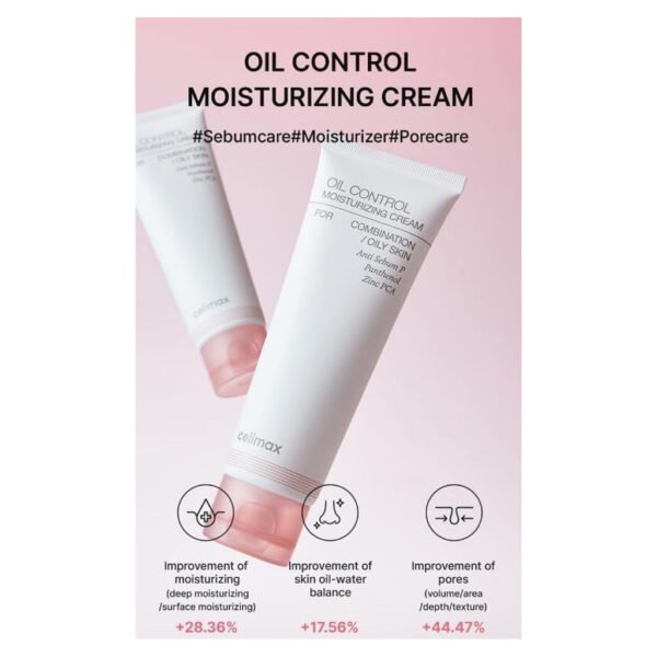 celimax Oil Control Moisturizing Cream 80mL - Image 2