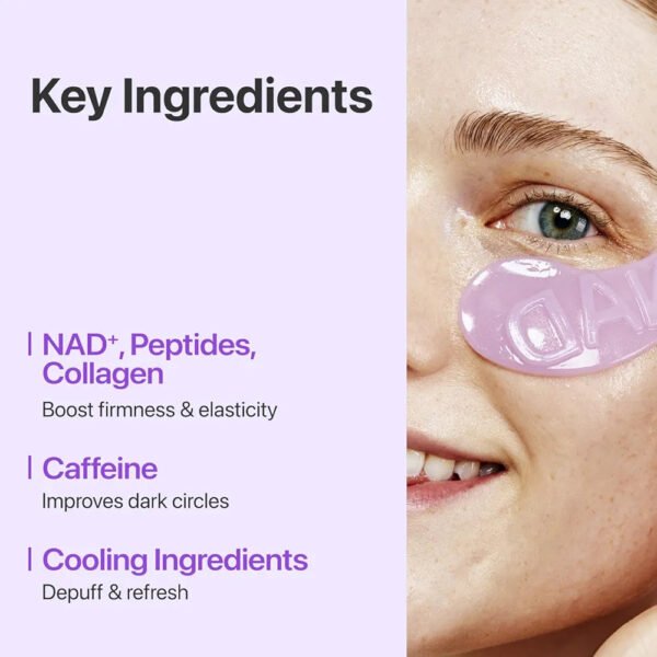 Numbuzin No.9 NAD+ Collagen Under Eye Patches - Image 3