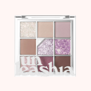 All of Lavender Fog No.4 Unleashia Glitterpedia Eye Palette