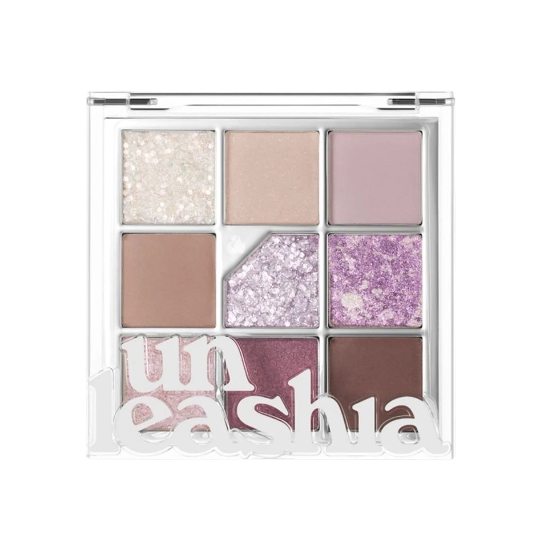 unleashia Glitterpedia All of Lavender Fog No.04 Eye Palette All of Lavender Fog No.4 Unleashia Glitterpedia Eye Palette - Image 1