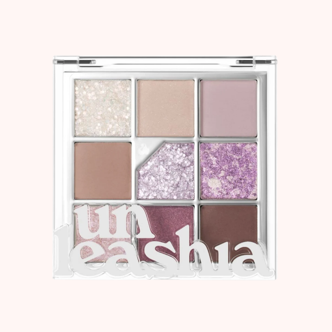 unleashia Glitterpedia All of Lavender Fog No.04 Eye Palette All of Lavender Fog No.4 Unleashia Glitterpedia Eye Palette - Image 1