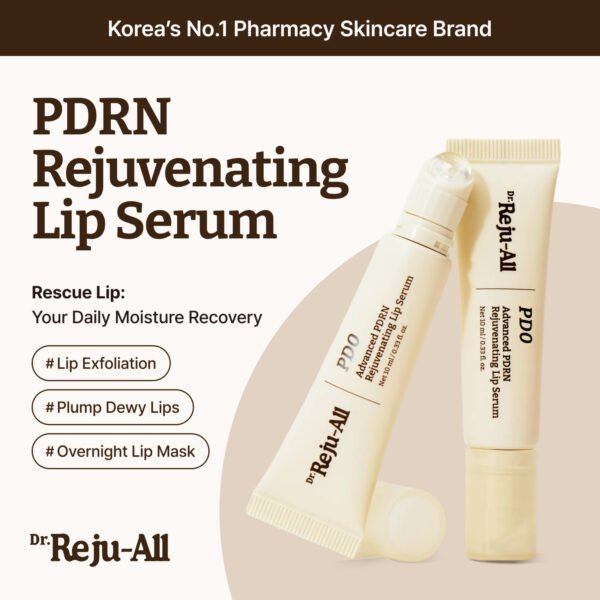 Dr.RejuAll Advanced PDRN Rejuvenating Lip Serum 10ml Korean Pharmacy - Image 3