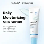 medicube Zero Pore Moisture Sun Serum (SPF50+ PA++++) 20mL - Image 3