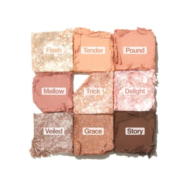 All of Coral Pink No.3 Unleashia Glitterpedia Eye Palette - Image 2
