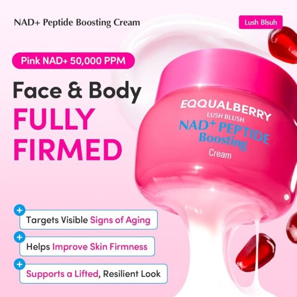 Eqqualberry NAD+ Peptide Boosting Cream 50mL - Image 3