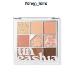 All of Coral Pink No.3 Unleashia Glitterpedia Eye Palette