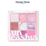 All of Pink Glitter No.9 Unleashia Glitterpedia Eye Palette