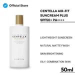 skin1004 Madagascar Centella Air Fit Suncream PLUS 50mL - Image 2