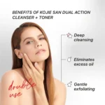 Kojie San Skin Lightening Dual Action Cleanser + Toner - Image 2