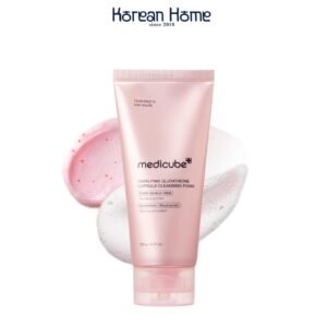 Medicube PDRN Pink Glutathione Capsule Cleansing Foam