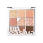 All of Coral Pink No.3 Unleashia Glitterpedia Eye Palette