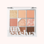 All of Coral Pink No.3 Unleashia Glitterpedia Eye Palette